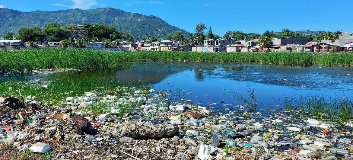 آلودگی پلاستیک به محیط زیست در هائیتی آسیب می رساند.