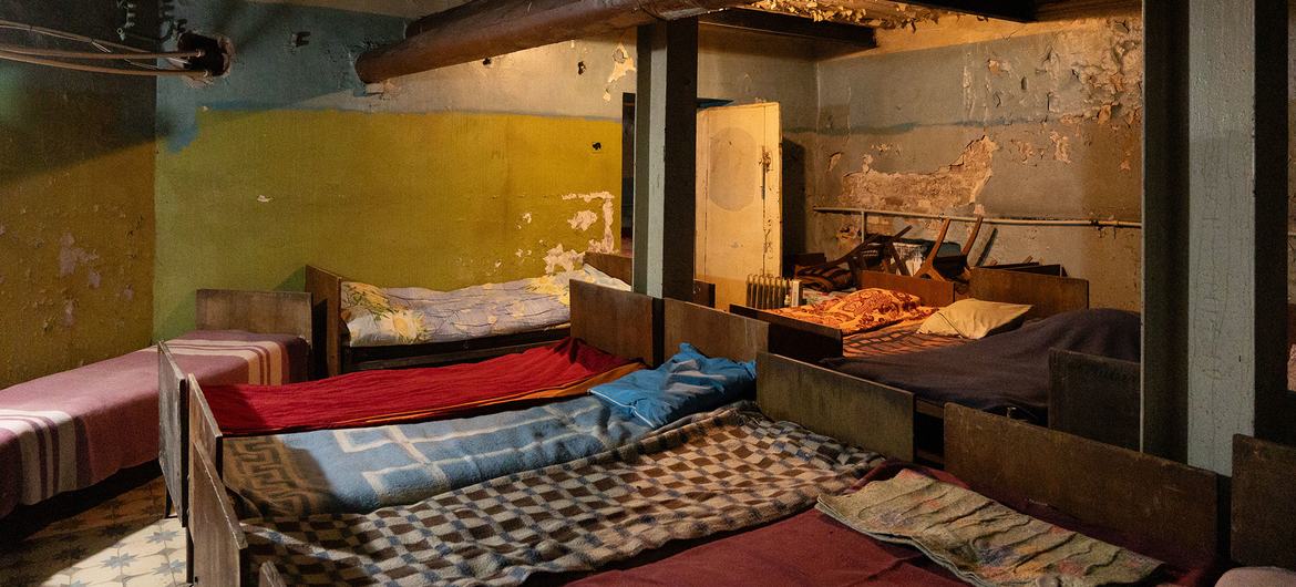 Underground maternity wards have been built near combat zones in Kharkiv, Ukraine.
