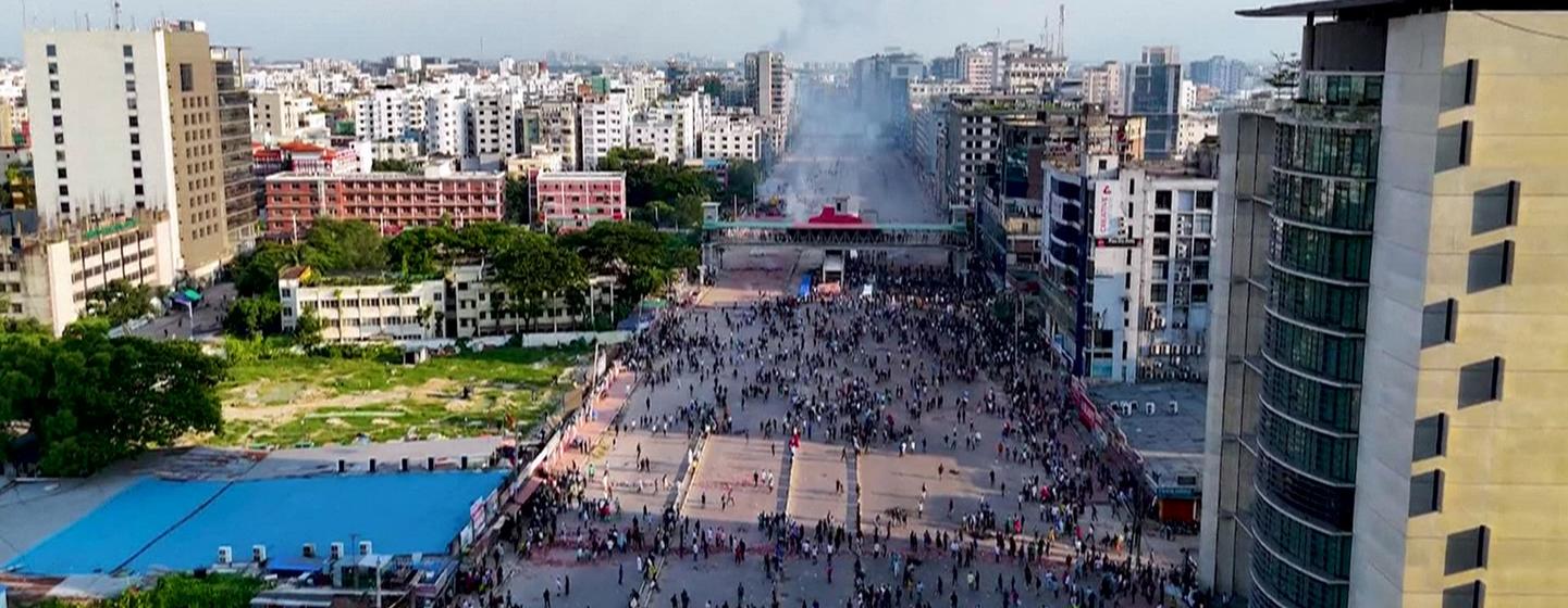 Vue aérienne de Dhaka, au Bangladesh. Vue aérienne de Dhaka, au Bangladesh.