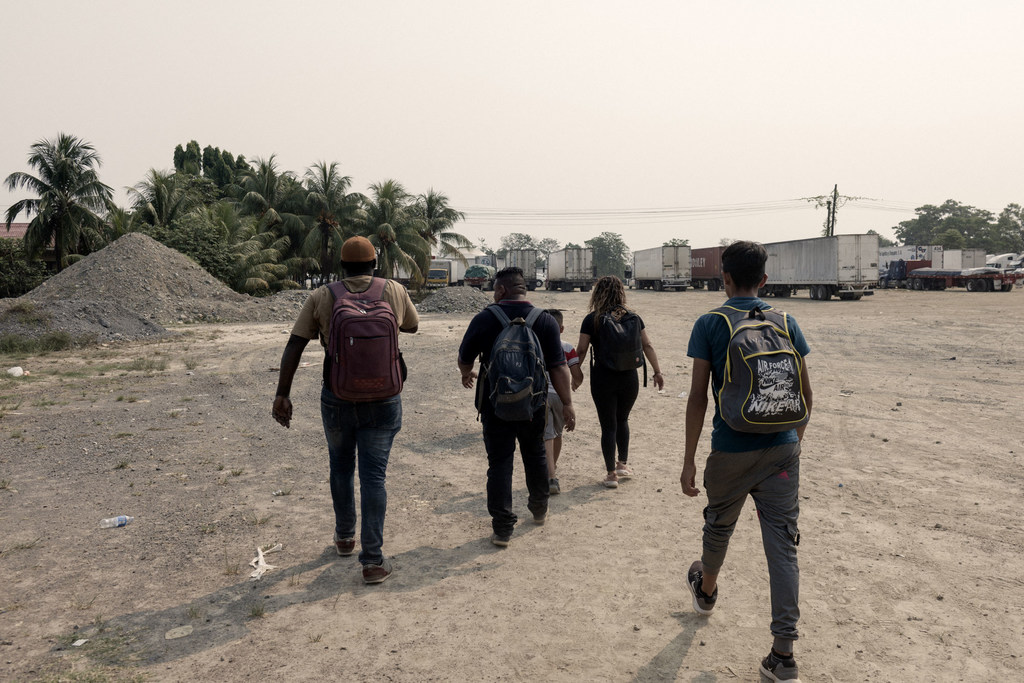 Des demandeurs d’asile traversent le Guatemala dans leur voyage vers le Mexique, les États-Unis et le Canada (photo d'archives).