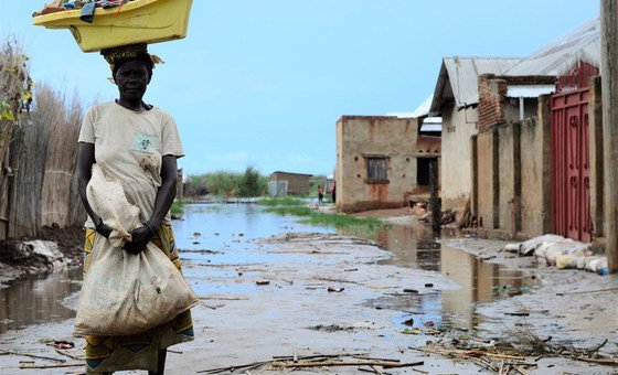 This mother of five, has decided to move, fearful that her home is close to collapse after being flooded.