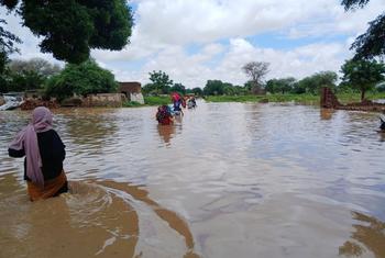 Flooding in Sudan has displaced 20,000 people since June.