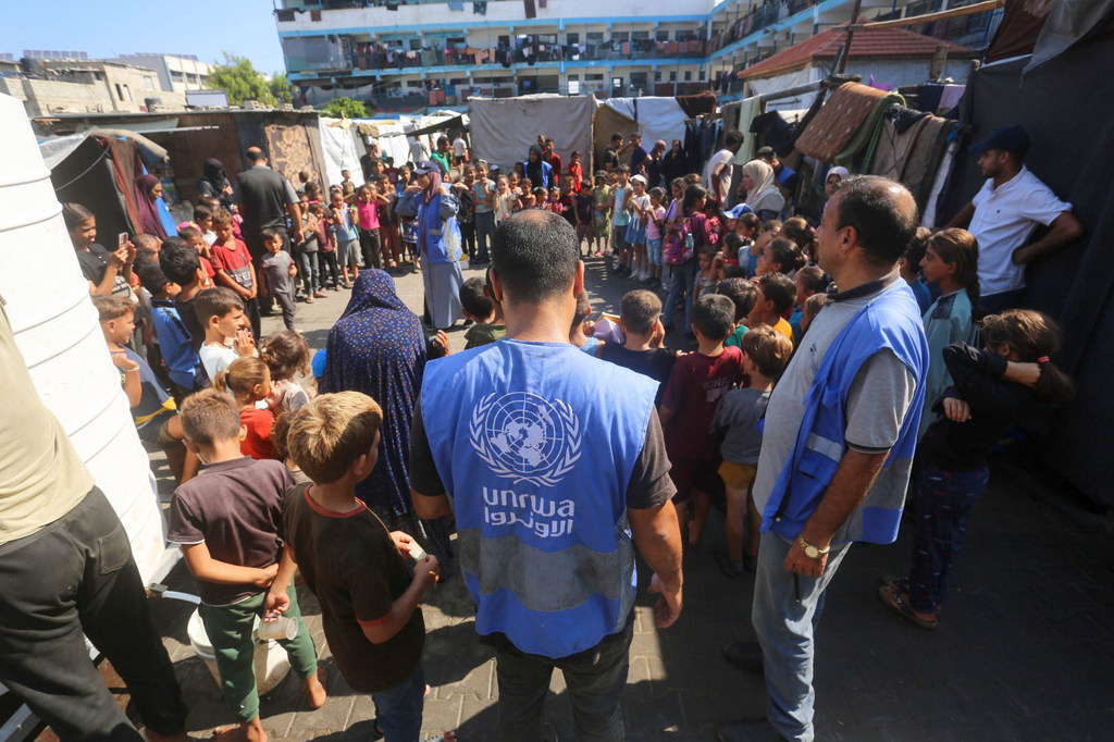 Le personnel de l’UNRWA continue de travailler à Gaza là ou cela est possible.