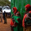 Mothers and their children at an IDP camp in Dollow, Somalia. (file)