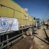 Comunidade de auxílio reitera que o número de camiões que entram em Gaza não chega para satisfazer as necessidades básicas