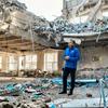 Under-Secretary-General for Humanitarian Affairs, Tom Fletcher, visits a missile-struck medical clinic in Zaporizhzhia, Ukraine.