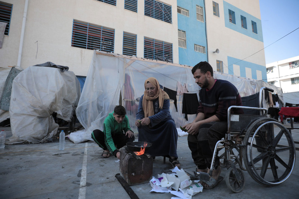 83 per cent of people with disabilities in Gaza have lost their assistive devices, including wheel chairs and hearing aids.