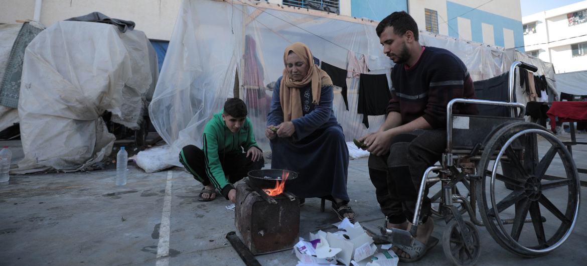 83 per cent of people with disabilities in Gaza have lost their assistive devices, including wheel chairs and hearing aids. 