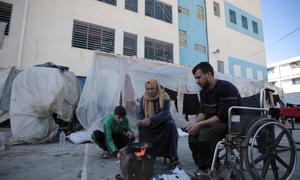 83 per cent of people with disabilities in Gaza have lost their assistive devices, including wheel chairs and hearing aids. 
