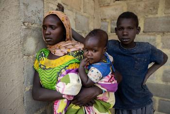 Sudanese refugees at the Korsi camp in the Central African Republic.