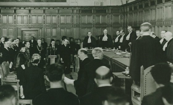 Stories from the UN Archive: Birth of the first global court