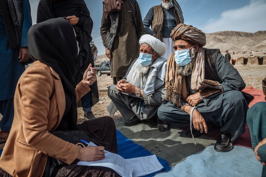 L'ONU vient en aide aux Afghans déplacés par le conflit qui ont besoin d'une assistance.