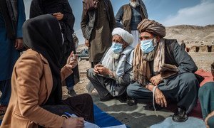 The UN has been supporting displaced families in Afghanistan, providing emergency shelter and protection.