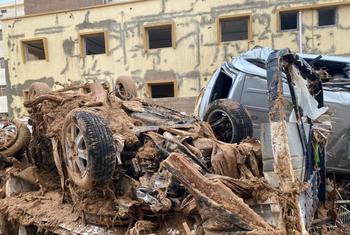 Catastrophic flooding sweept away whole neighbourhoods in Libya and raised fears that dead bodies could lead to disease outbreaks in the stricken city of Derna.