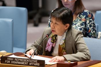 Высокий представитель ООН по разоружению Изуми Накамицу. 