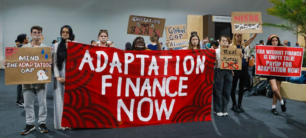 Des participants à la Conférence des Nations Unies sur le climat appellent à un financement accru pour que les pays puissent s'adapter aux nouvelles conditions climatiques.