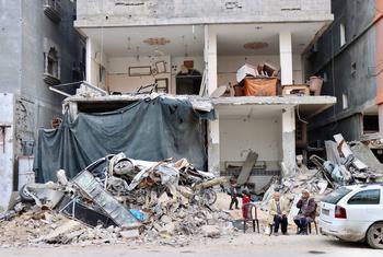 Les opérations militaires ont causé d'énormes destructions à Gaza.