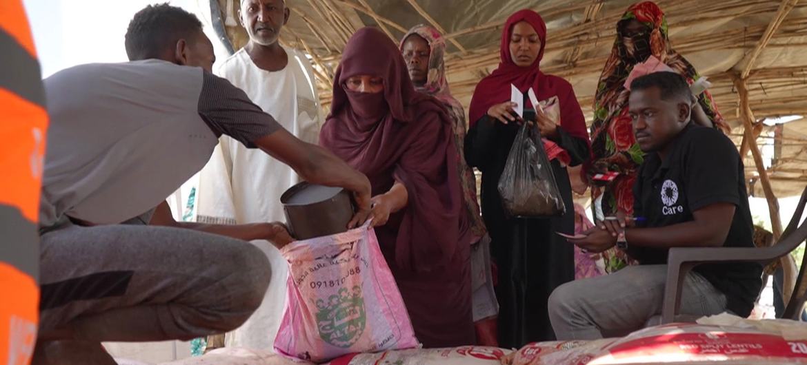 Livraison d'aide humanitaire au Soudan (photo d'archive).