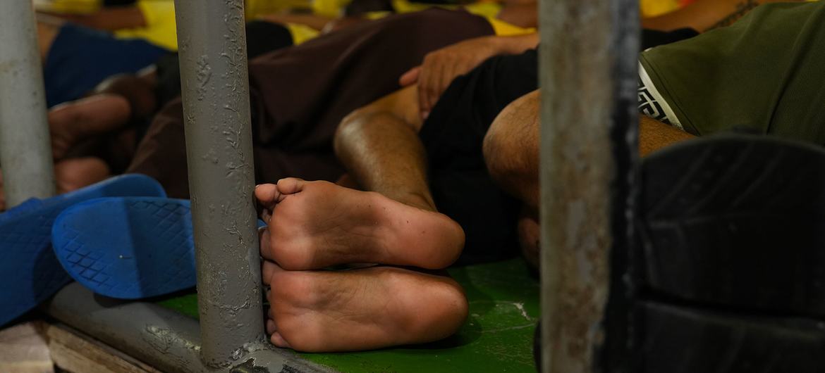 Las prisiones de Filipinas se cuentan entre las de mayor hacinamiento del mundo.