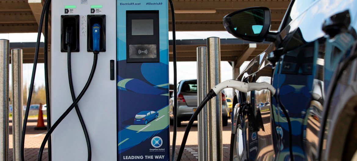 More electric vehicles on the road means less pollution and lower greenhouse gas emissions.