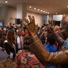 纳尔逊·曼德拉的雕像于2018年在纽约联合国总部揭幕。