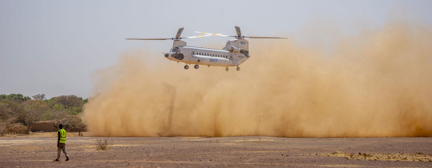 UNHAS flies to some of the most inaccessible parts of Burkina Faso. 