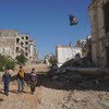La vieille ville de Benghazi en Libye a été dévastée par des années de conflit.