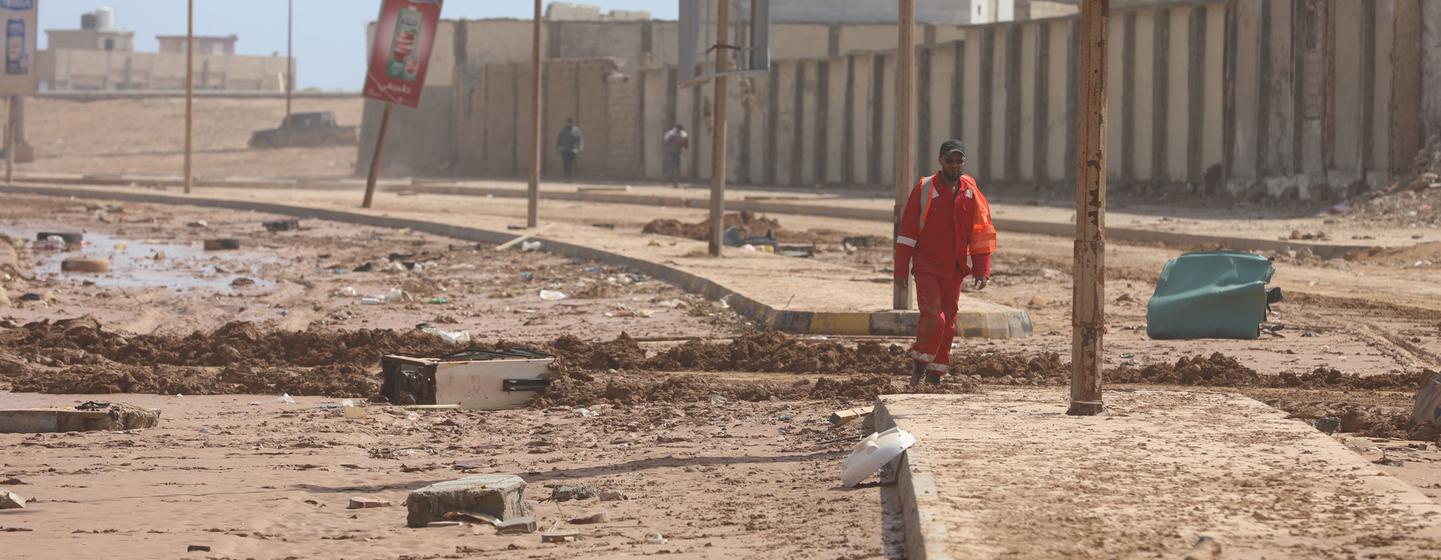 Des inondations ont dévasté la ville côtière de Derna, au nord de la Libye.