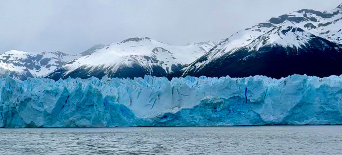 Los glaciares se están desprendiendo del campo de hielo patagónico en los confines de América del Sur.