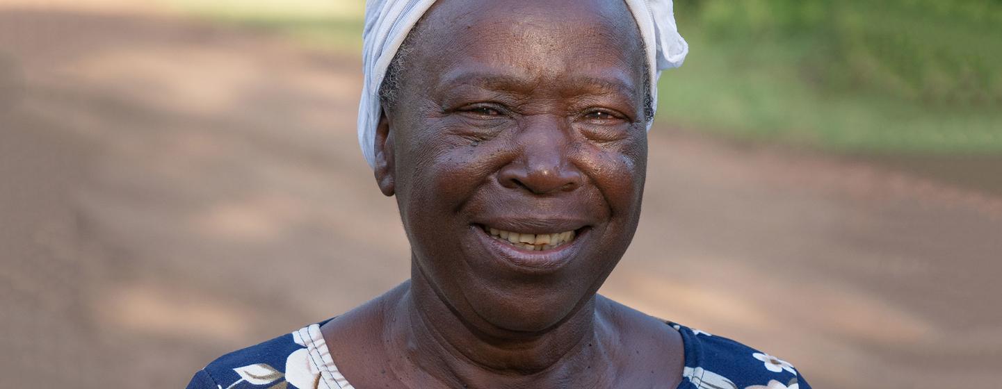 Angela Muhindo in Kasese, western Uganda.