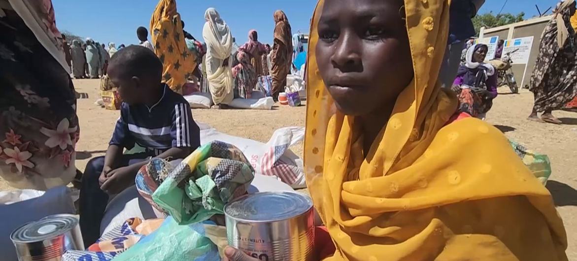 Des réfugiés soudanais au Tchad.