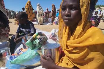 Des réfugiés soudanais au Tchad.