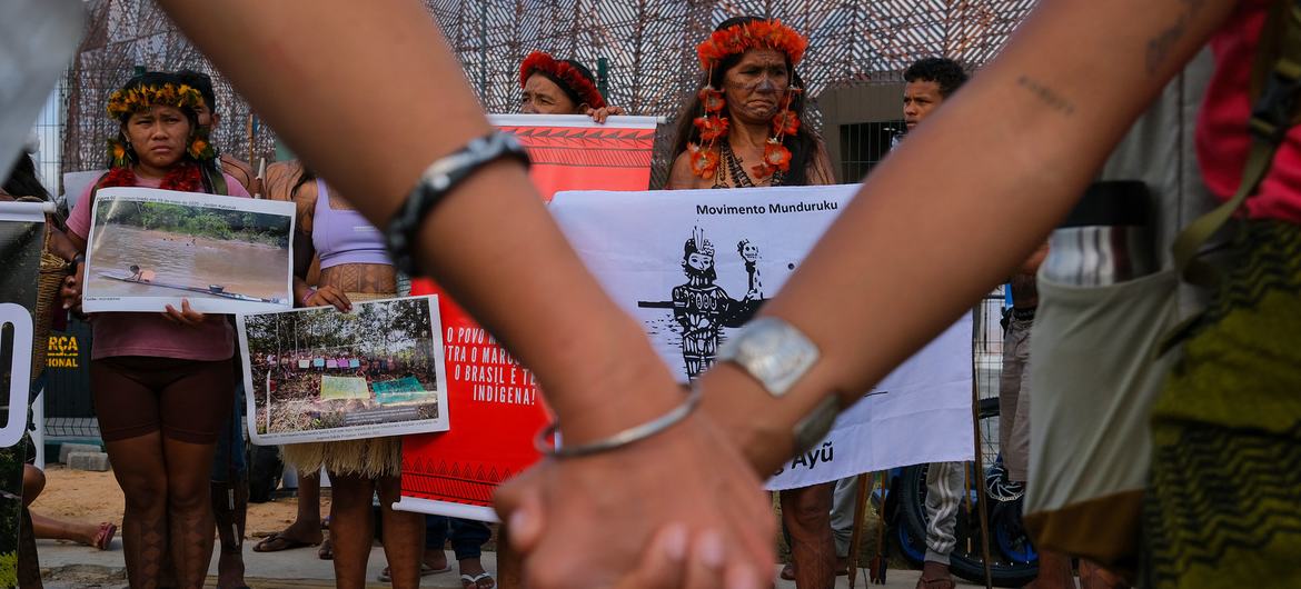 Indigenous protesters block COP30 entrance, demand action from Brazilian Government