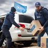 Emergency food supplies are distributed in Kryvorizhzhia, in the Donetsk region of Ukraine. 