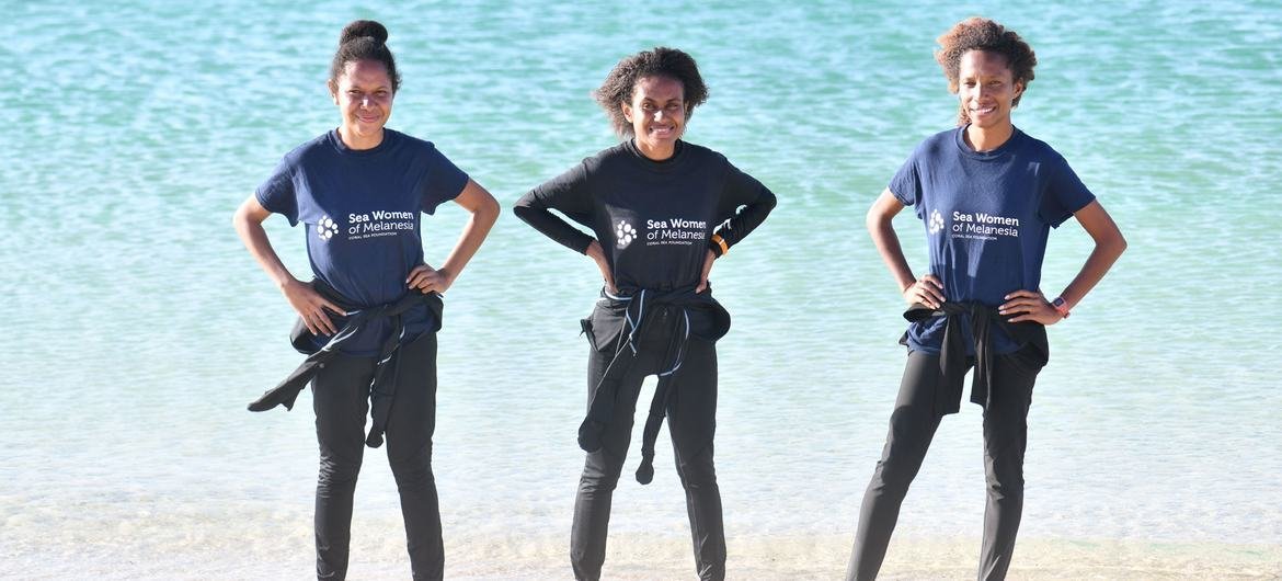 Участницы проекта «Морские женщины» занимаются защитой подводного мира так называемого Кораллового треугольника.