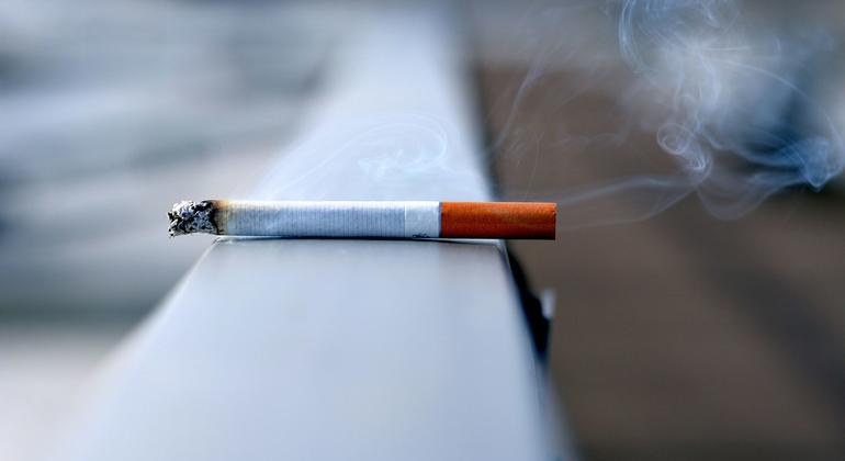 O fumo do tabaco está em declínio em todo o mundo