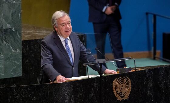 Генеральный секретарь ООН Антониу Гутерриш представил Генеральной Ассамблее ООН приоритеты на 2026 год.