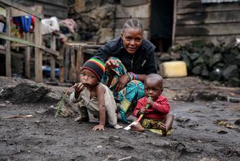 Many children in the eastern DR Congo are malnourished as they are not getting enough to eat.