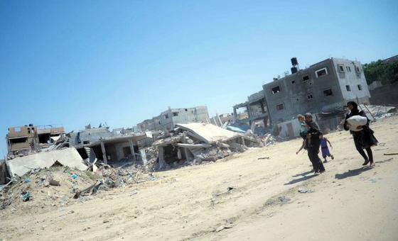 Streets in Rafah are emptying as families continue to flee in search of safety. 