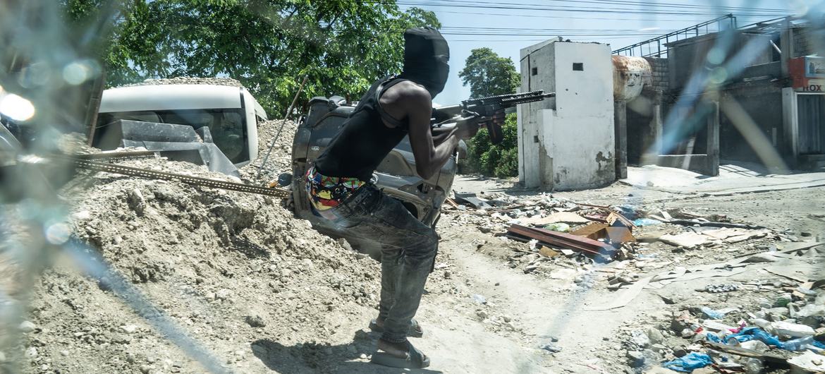 Gangs control the majority of the Haitian capital, Port-au-Prince.