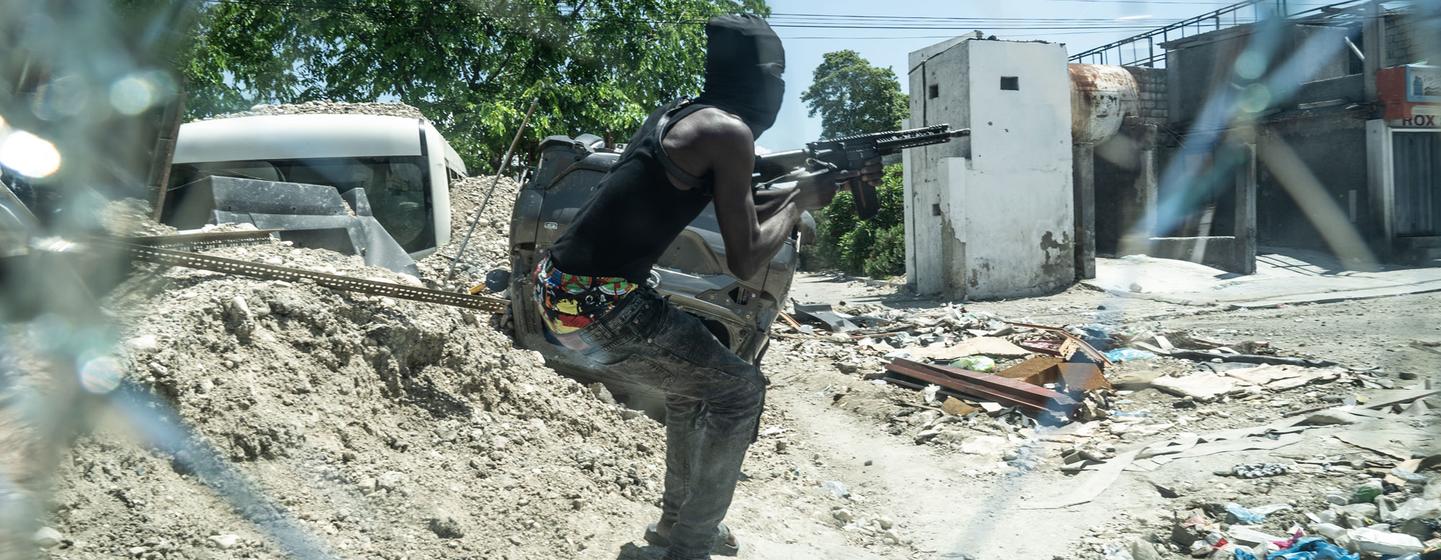 Les gangs contrôlent la majeure partie de la capitale haïtienne, Port-au-Prince.