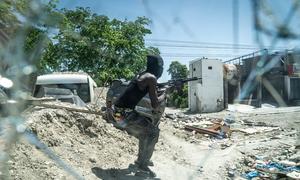 Gangs control the majority of the Haitian capital, Port-au-Prince.