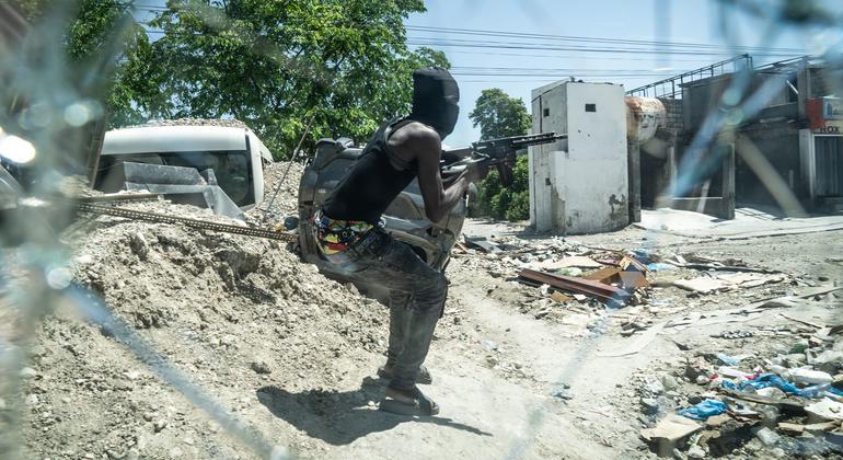 Las pandillas controlan la mayoría de la capital haitiana, Puerto Príncipe.