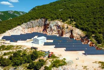 Una planta de energía solar de 300 kilovatios en Bosnia y Herzegovina ha suministrado energía renovable desde principios de 2023.