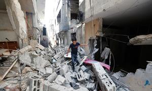 A UN report says Israeli incursions in the last year in Gaza and here, in the West Bank, has set Palestinian development back by nearly 70 years.