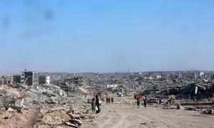 Much of Gaza remains in ruins following two years of war.