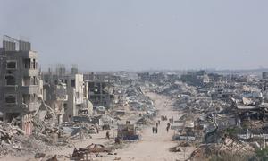 Much of Gaza lies in ruins after two years of war.