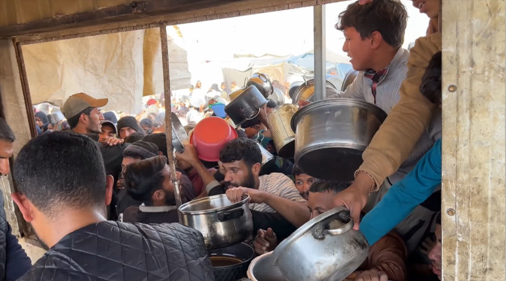 Gaza faces severe shortages of food, water and medicine. (file)