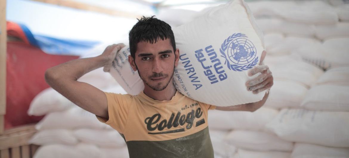 The UN continues to provide humanitarian aid in Gaza.