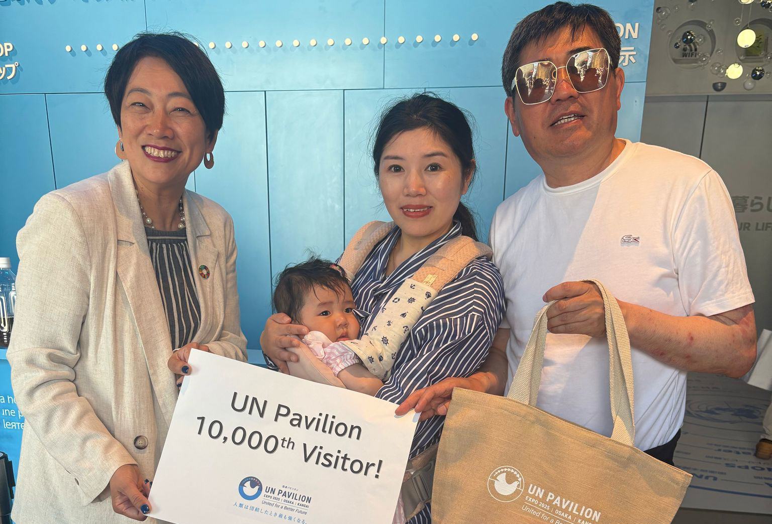 Entrevista: los visitantes de la Expo 2025 aprecian la ‘visión positiva’ de la ONU Entrevista: los visitantes de la Expo 2025 aprecian la ‘visión positiva’ de la ONU